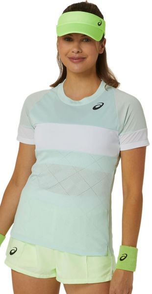 Women's T-shirt Asics Game Short Sleeve Top - pale blue