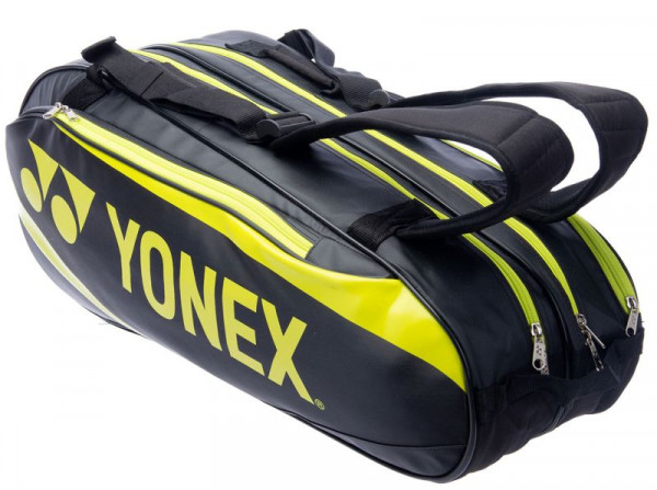  Yonex Racquet Bag 6 Pack - black/lime
