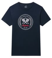 T-shirt da uomo Australian Cotton Crew T-Shirt - blu navy