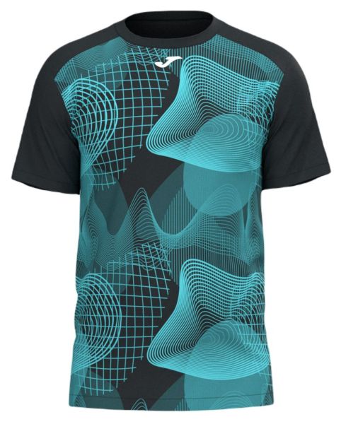 Teniso marškinėliai vyrams Joma Challenge Short Sleeve T-Shirt - Juodas, Turkių