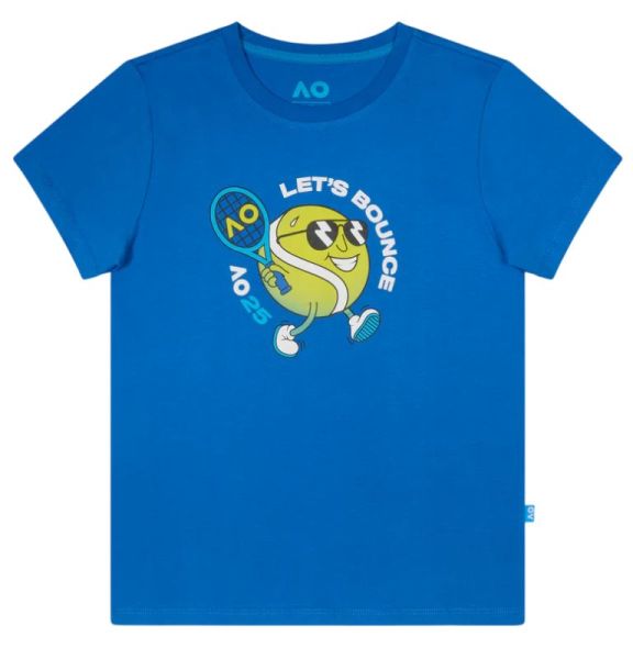 Girls' T-shirt Australian Open Let's Bounce - Blue