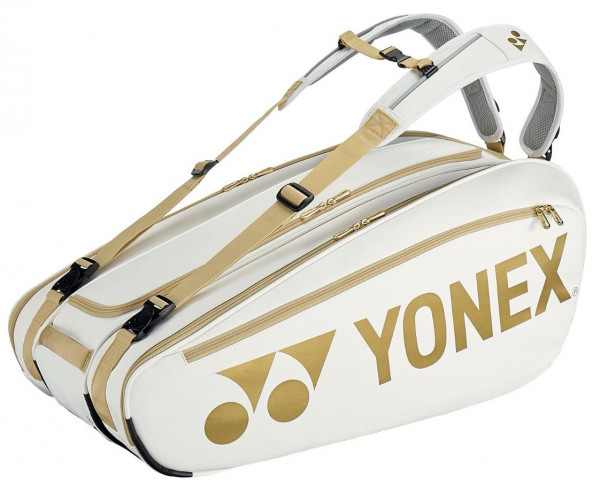  Yonex Naomi Osaka Pro Racquet Bag 9 Pack - white/gold