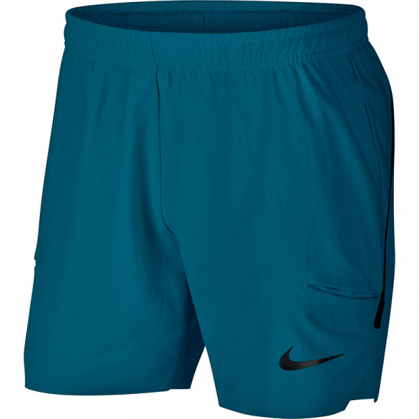  Nike Court Flex Ace Short 7 - green abyss/green abyss/black