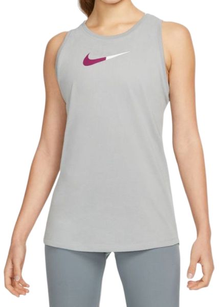 Damski top tenisowy Nike Dri-Fit One Tank Top W - particle grey