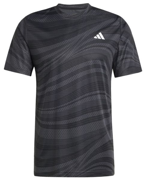 Męski t-shirt Adidas Club Graphic - Czarny