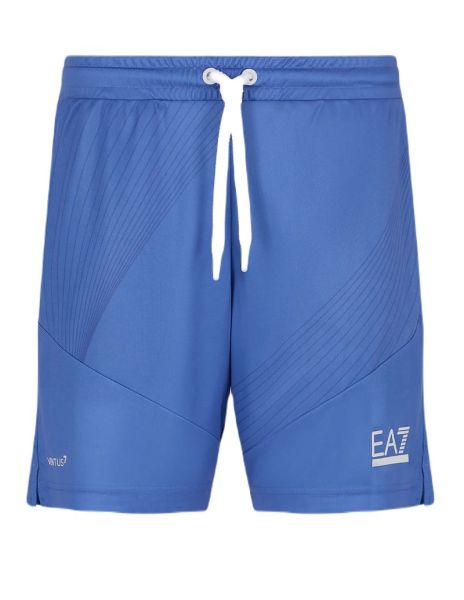 Pantaloncini da tennis da uomo EA7 Man Woven Shorts - marlin