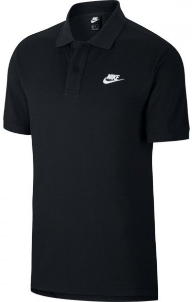 Męskie polo tenisowe Nike Sportswear Polo - black/white