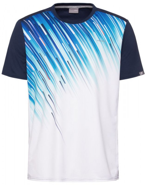 T-shirt pour garçons Head Slider T-Shirt B - dark blue/royal blue