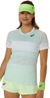 Camiseta de mujer Asics Game Short Sleeve Top - pale blue