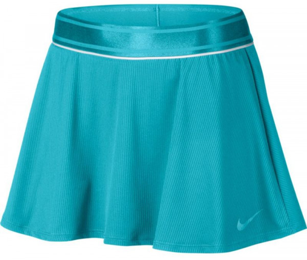  Nike Court Dry Flounce Skirt - teal nebula/white/teal nebula