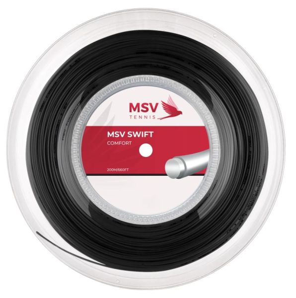Тенис кордаж MSV SWIFT (200 m) - black
