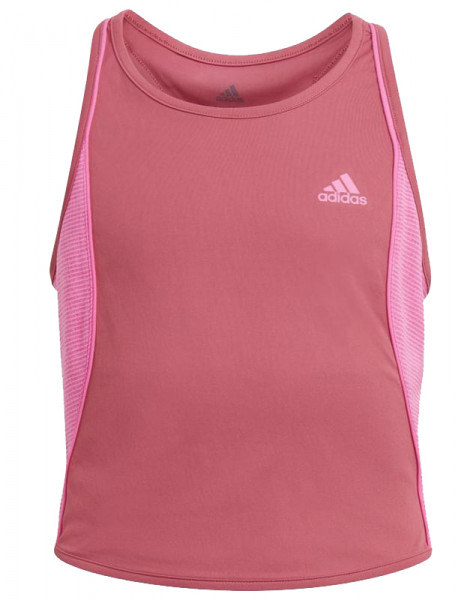Mädchen T-Shirt Adidas Pop Up Tank Top - wild pink/screaming pink