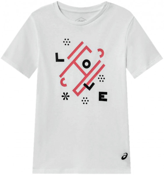 Camiseta para niña Asics G Tennis Tee - brilliant white