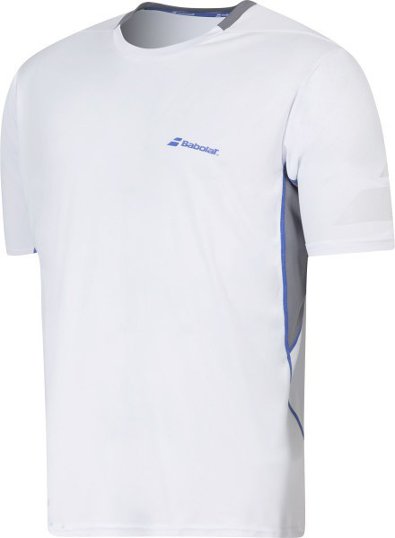  Babolat T-Shirt Crew Neck Performance Men - white