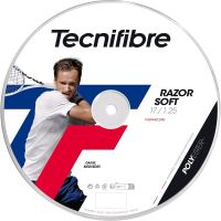 Тенис кордаж Tecnifibre Razor Soft (200 m) - black