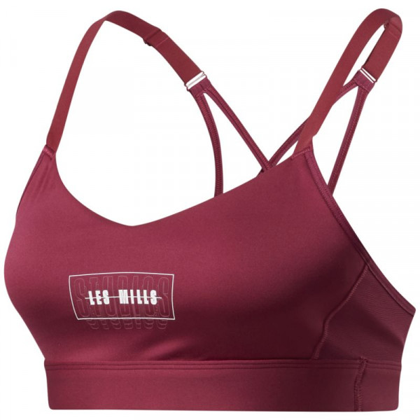 Topp Reebok Les Mills Lux - punch berry