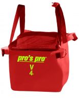 Csere labda zseb Pro's Pro P190 Ball Cart Bag - Piros