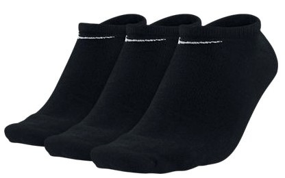 Čarape za tenis Nike Value Cotton Cushioned No Show - 3 pary/black