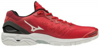 Muške cipele za squash Mizuno Wave Stealth V - tomato/white/black Muške cipele za squash Mizuno Wave Stealth V - tomato/white/black