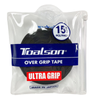 Owijki tenisowe Toalson UltraGrip 15P - Czarny