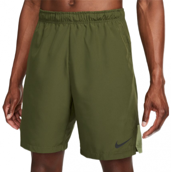 Pantaloni scurți tenis bărbați Nike Court Dri-Fit Woven Masculino 9in - rough green/alligator/black