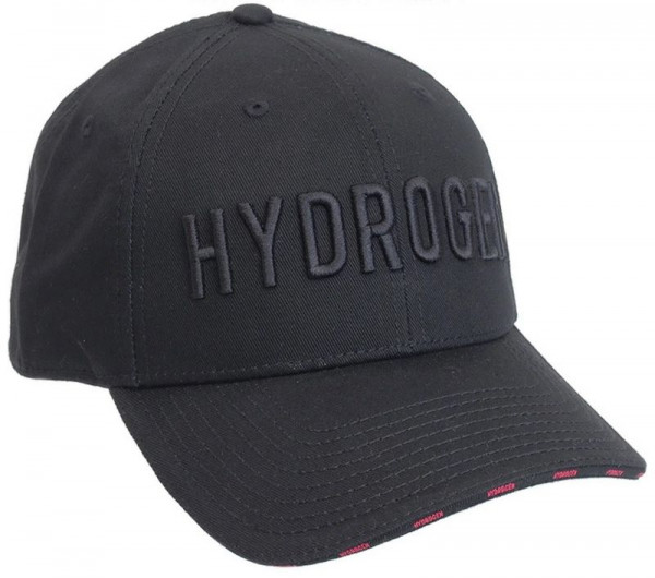 Czapka tenisowa Hydrogen Icon Cap - all black