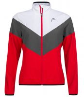Damen Tennissweatshirt Head Club 22 Jacket W - red