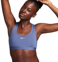 Stanik Nike Swoosh Light Support Non-Padded Sports Bra - diffused blue/white