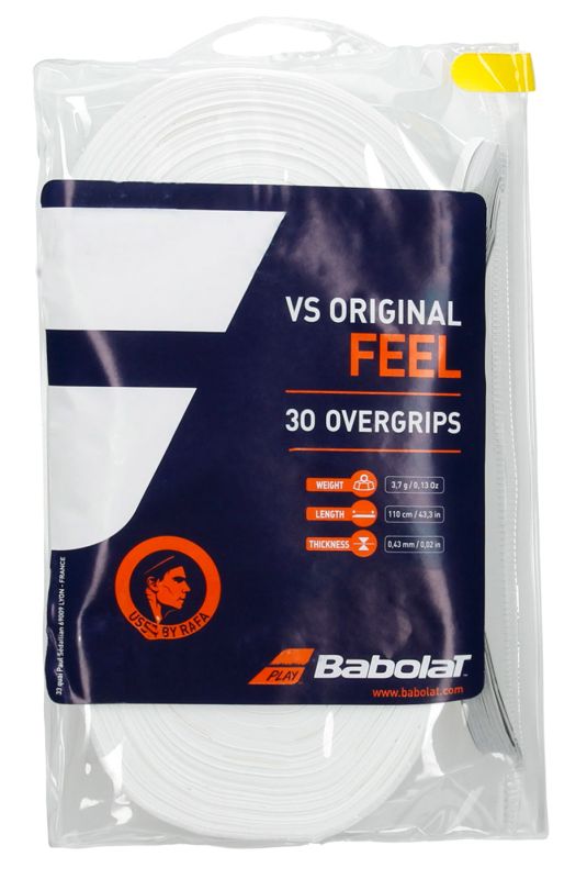 Babolat VS Grip Original white 30P Tennis Zone Tennis Shop