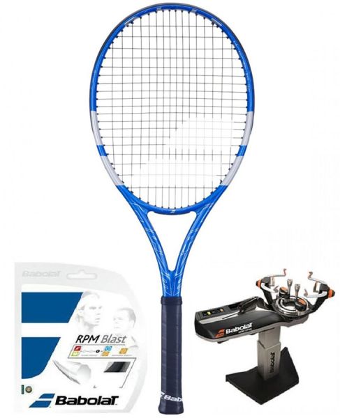 Racchetta Tennis Babolat Pure Drive 30-th Anniversary + corda + servizio di racchetta