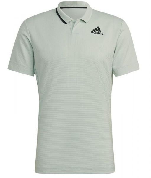 Męskie polo tenisowe Adidas US Series Polo - linen green