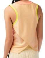Ženska majica bez rukava Lacoste Sport Roland Garros T-shirt - peach Ženska majica bez rukava Lacoste Sport Roland Garros T-shirt - peach
