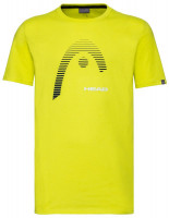 Tricouri băieți Head Club Carl T-Shirt JR - yellow