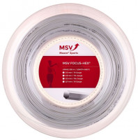 Racordaj tenis MSV Focus Hex (200 m) - white
