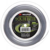 Tenisa stīgas Solinco Tour Bite (100 m) - grey