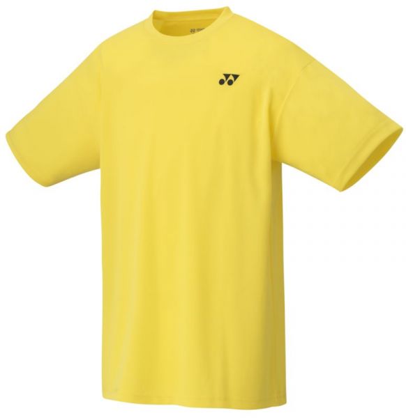 Pánské tričko Yonex Men's Crew Neck Shirt - light yellow