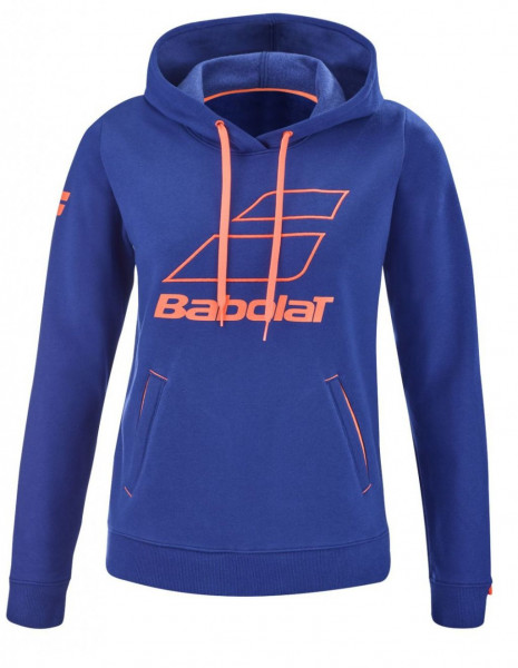 Tenisa džemperis sievietēm Babolat Exercise Hood Sweat Women - estate blue