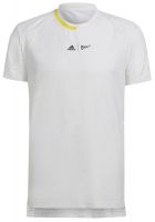 T-krekls vīriešiem Adidas London Stretch Woven Tee - white/impact yellow