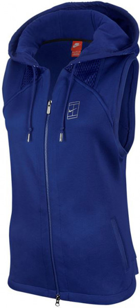  Nike Court Hooded Vest - deep royal blue