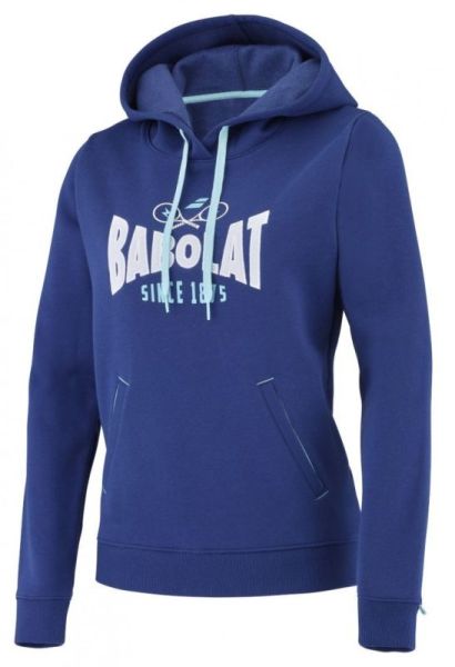 Damen Tennissweatshirt Babolat Exercise Hood Sweat Women - estate blue