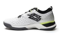 Férfi cipők Lotto Raptor Hyperpulse 100 Clay - all white/all black/sharp green Férfi cipők Lotto Raptor Hyperpulse 100 Clay - all white/all black/sharp green