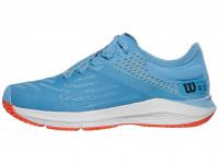 Tenisice za djecu Wilson Kaos 3.0 Junior - bonnie blue/white/tangerine tango Tenisice za djecu Wilson Kaos 3.0 Junior - bonnie blue/white/tangerine tango