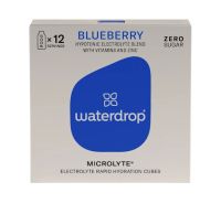 Izotonik Waterdrop Microlyte Hypotoner Elektrolyt 12P - blueberry