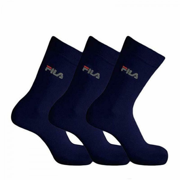 Tenisa zeķes Fila Lifestyle socks Unisex 3P - navy