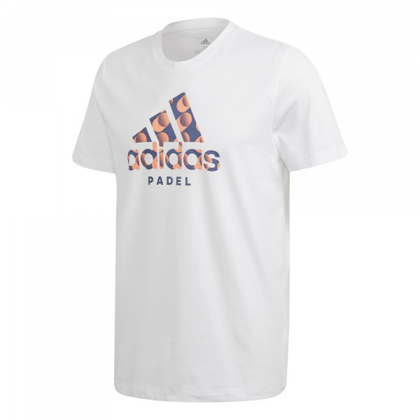  Adidas Padel Logo Tee - white