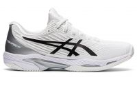 Chaussures de tennis pour hommes Asics Solution Speed FF 2 Clay - white/black