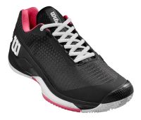 Zapatillas de tenis para mujer Wilson Rush Pro 4.0 Clay - black/hot pink/white