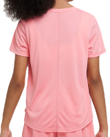 Majica kratkih rukava za djevojčice Nike Dri-Fit One Short Sleeve Top GX - coral chalk/sea coral Majica kratkih rukava za djevojčice Nike Dri-Fit One Short Sleeve Top GX - coral chalk/sea coral