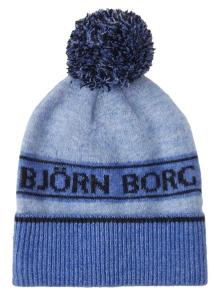 Зимна шапка Czapka Björn Borg Borg Pom - Син