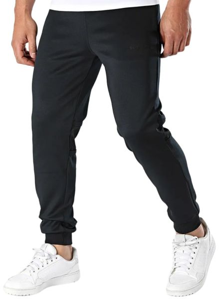 Pantaloni da tennis da uomo Sergio Tacchini Moret Pants - Nero